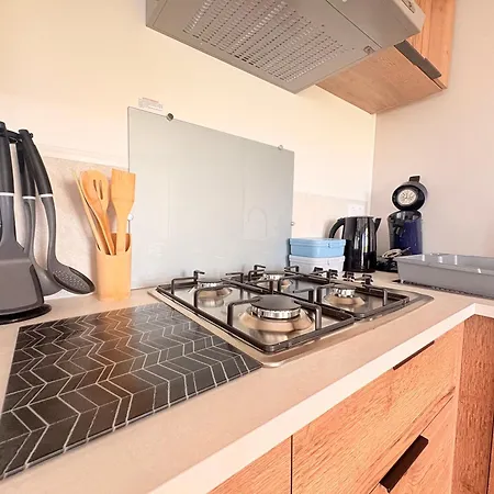 Mobil-home Climatise 6 Pers Avec Piscine, Terrasse Ombragee Et Parking * Sainte-Marie-la-Mer