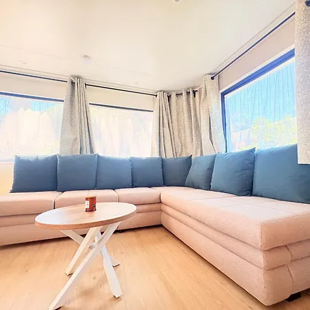 Mobil-home Climatise 6 Pers Avec Piscine, Terrasse Ombragee Et Parking 营地 海滨圣玛丽
