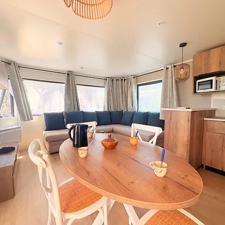 Mobil-home Climatise 6 Pers Avec Piscine, Terrasse Ombragee Et Parking Parque de Campismo Sainte-Marie-la-Mer