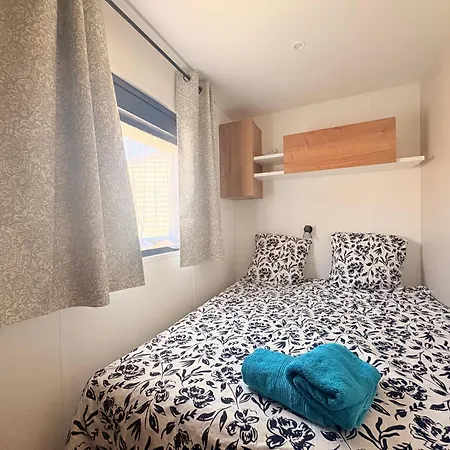 Mobil-home Climatise 6 Pers Avec Piscine, Terrasse Ombragee Et Parking 海滨圣玛丽